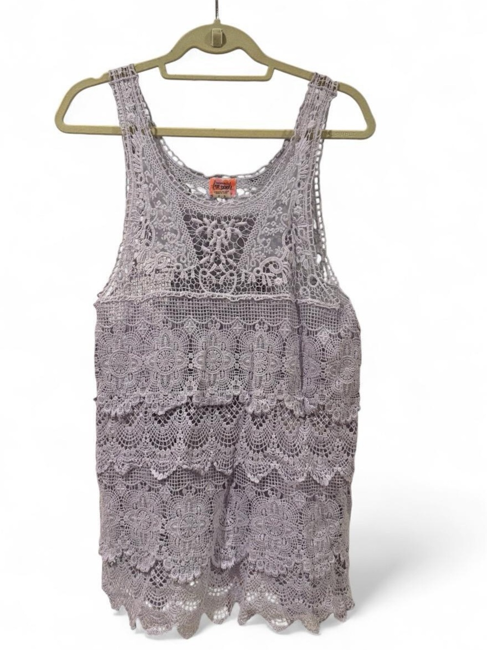 Intimately free people lacy lavender tank 🪻